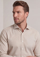 Beige Long Sleeve Shirt