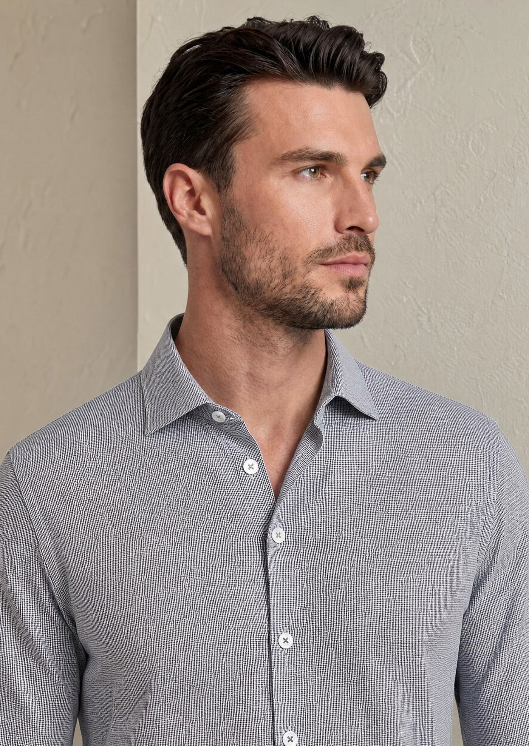 Navy Long Sleeve Shirt