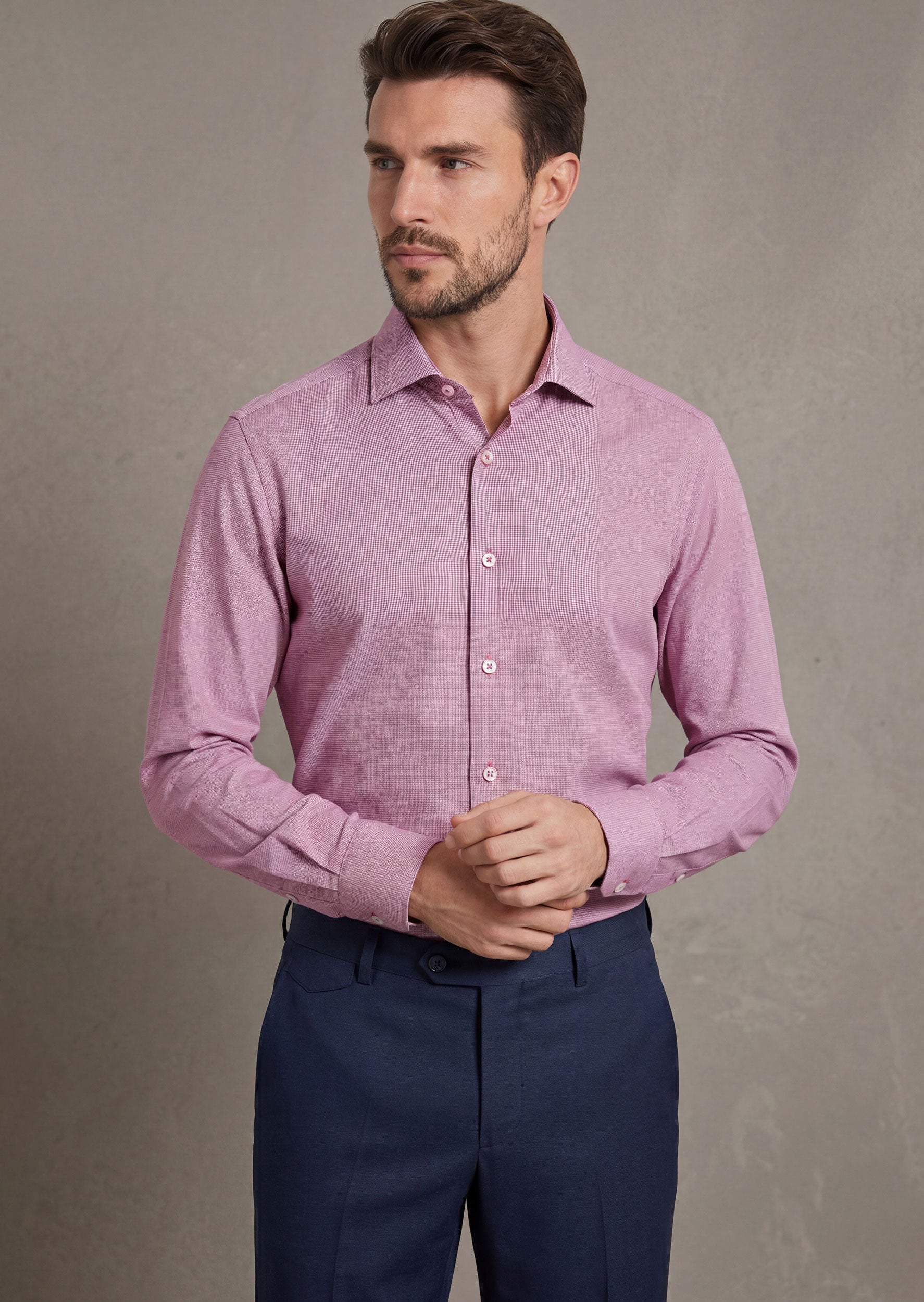 Purple Long Sleeve Shirt