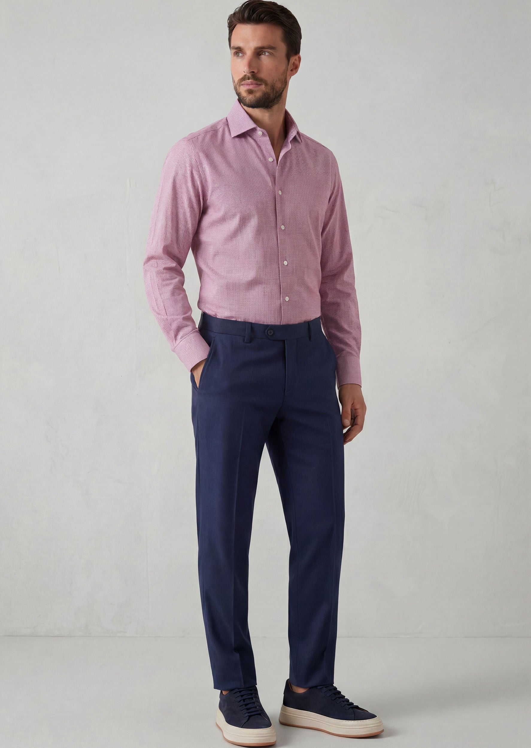 Purple Long Sleeve Shirt