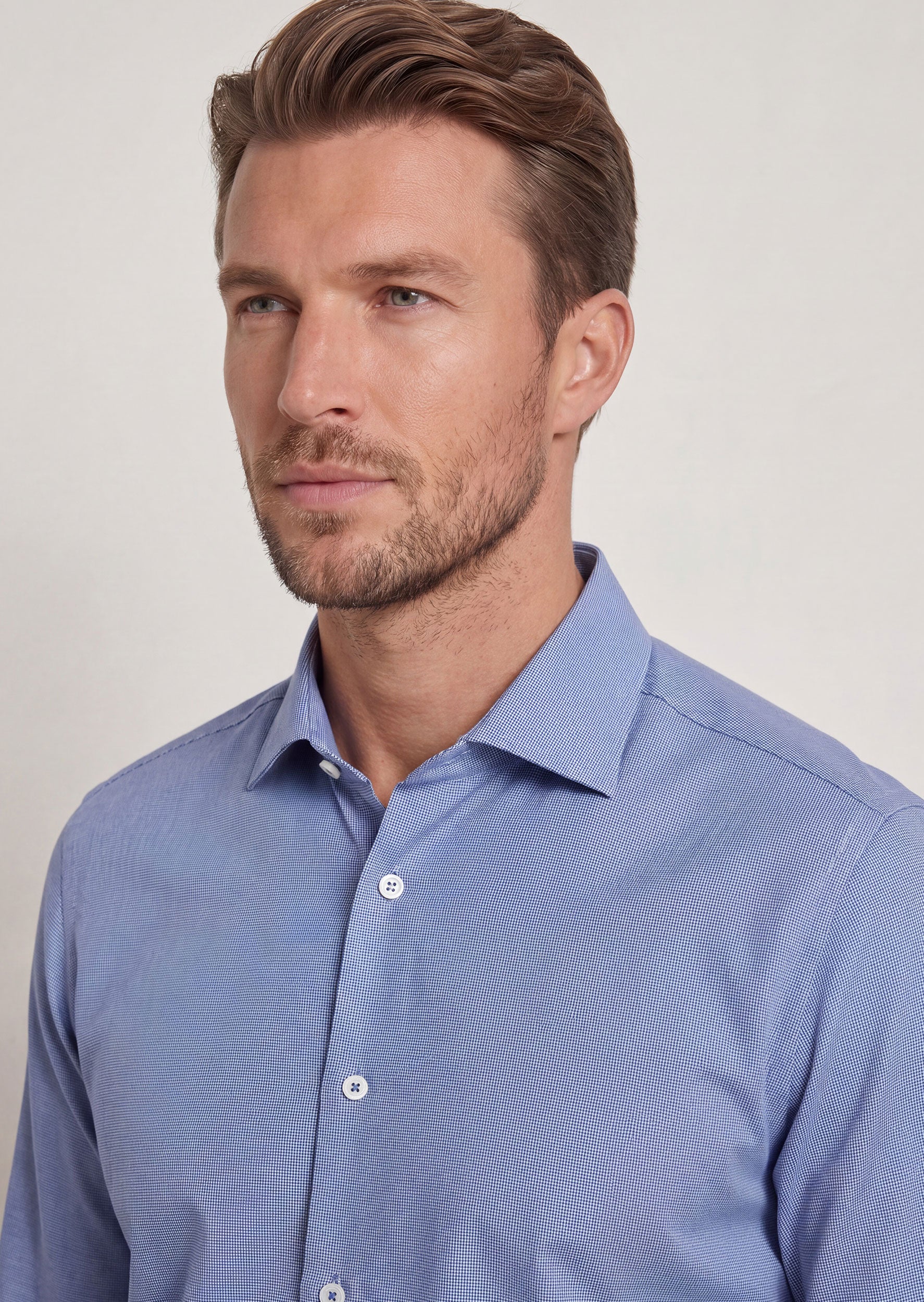 Sax Blue Long Sleeve Shirt