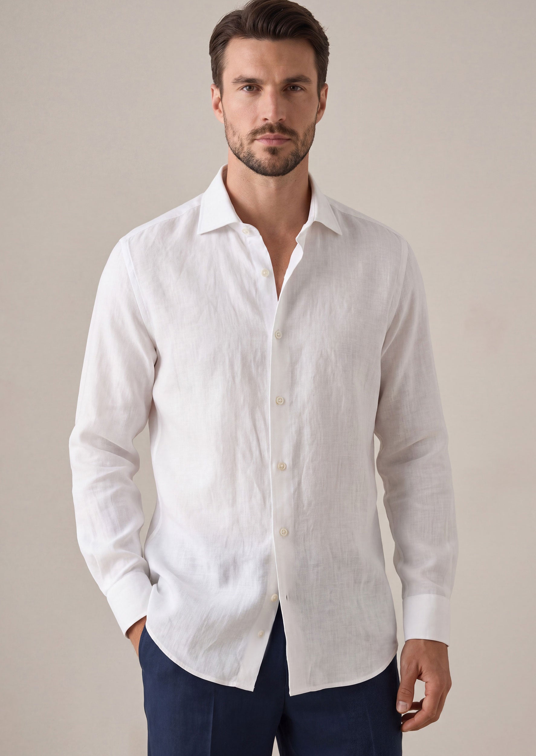 White Long Sleeve Shirt