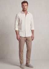 Beige Long Sleeve Shirt