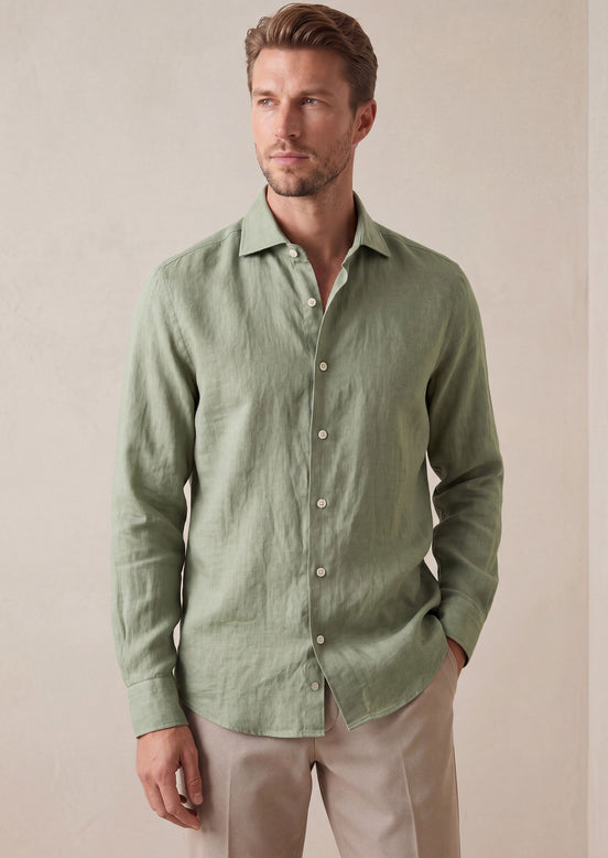 Green Long Sleeve Shirt