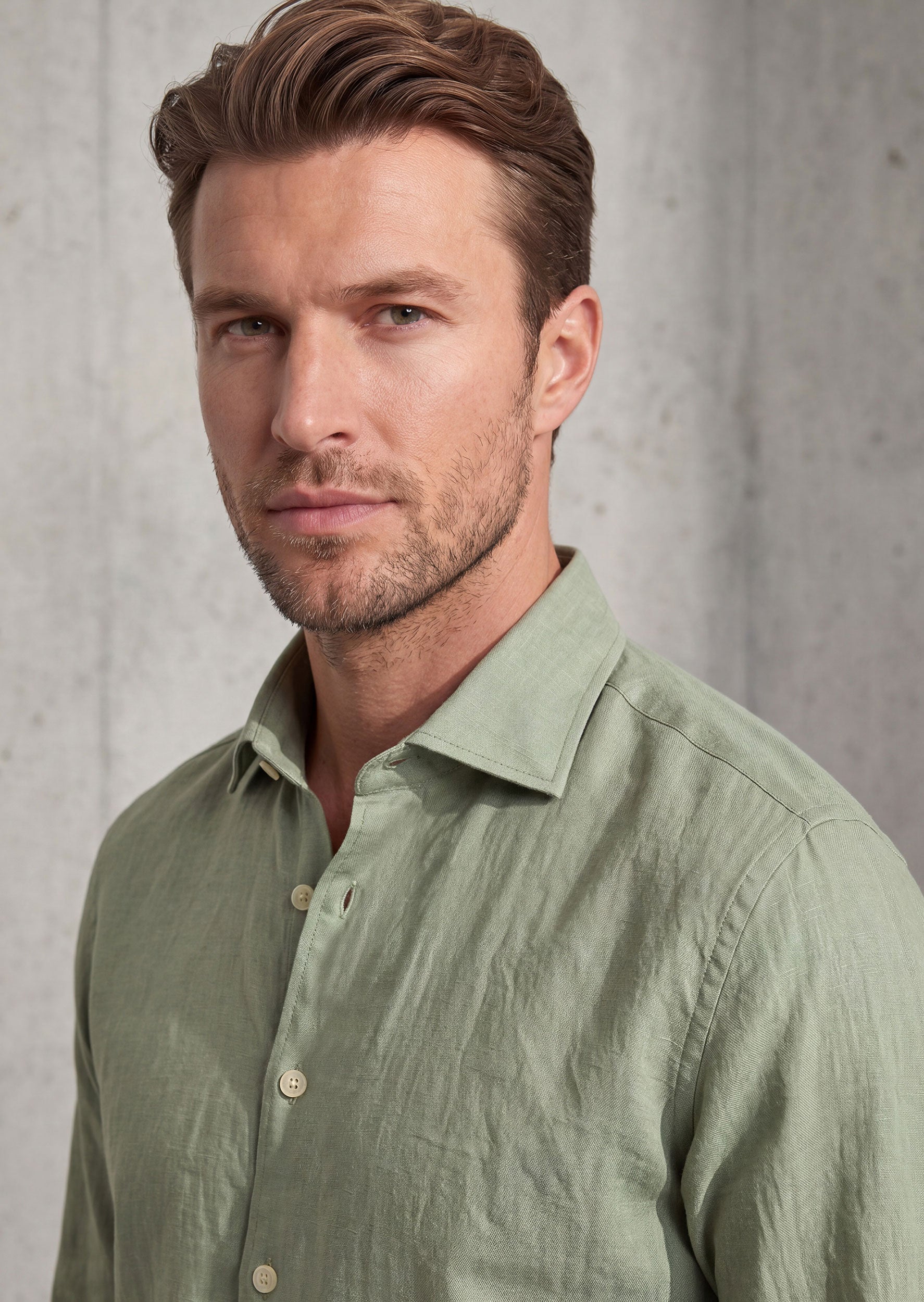 Green Long Sleeve Shirt