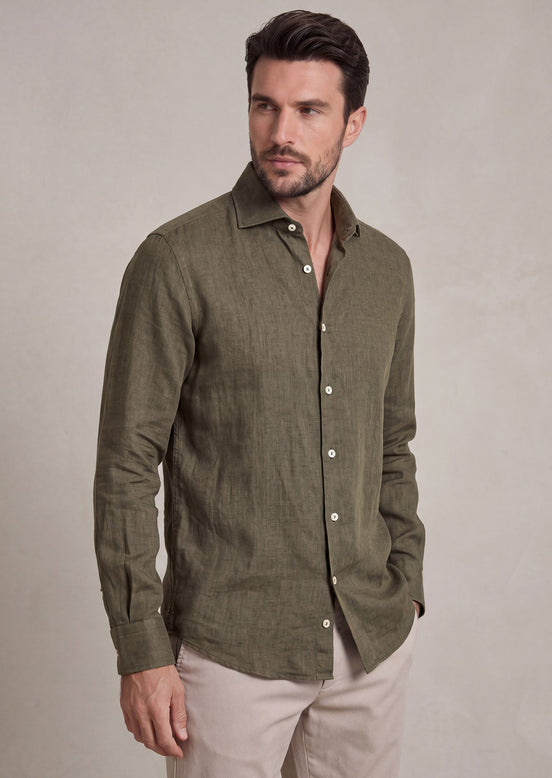 Khaki Long Sleeve Shirt