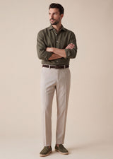 Khaki Long Sleeve Shirt