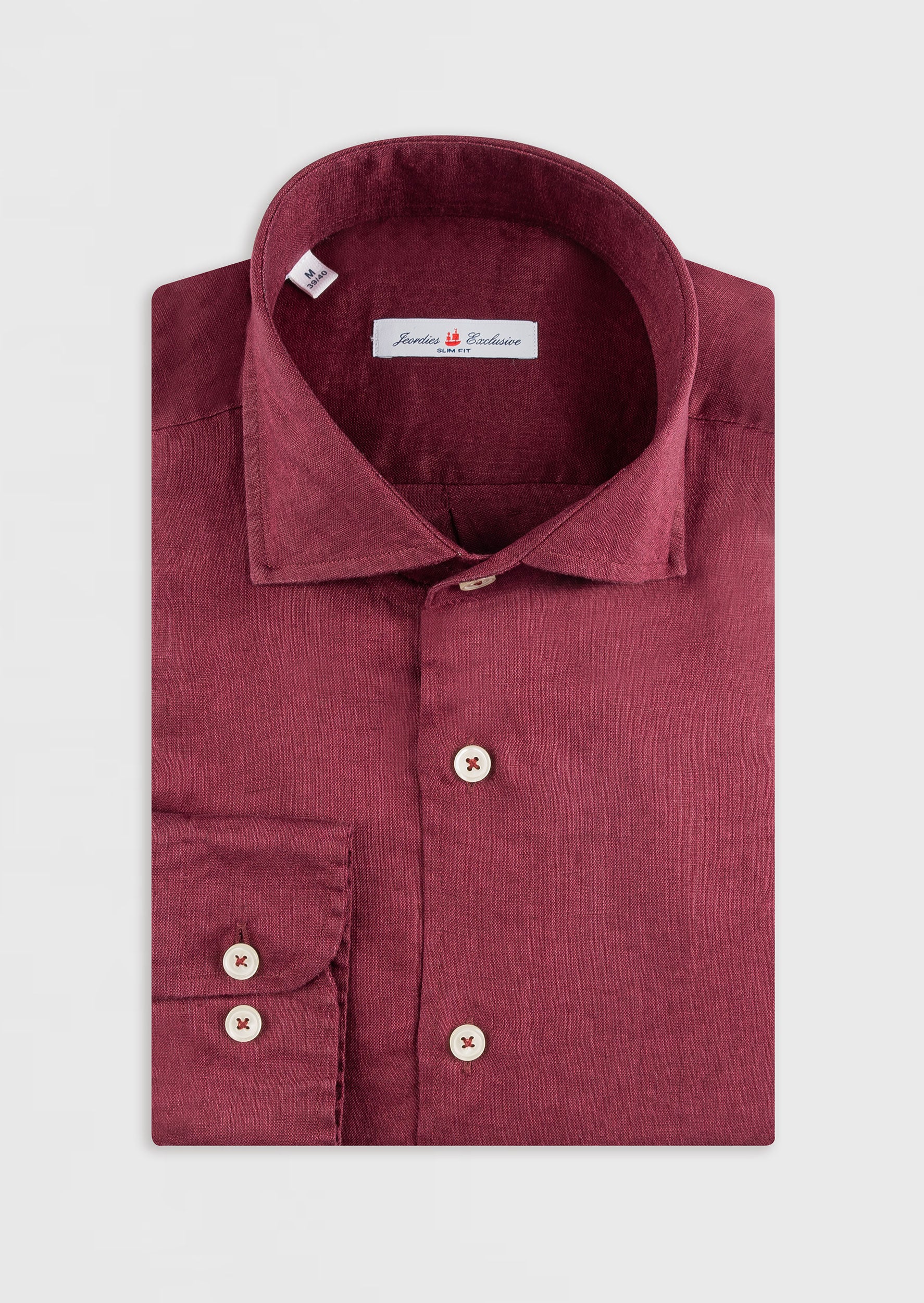Burgundy Long Sleeve Shirt
