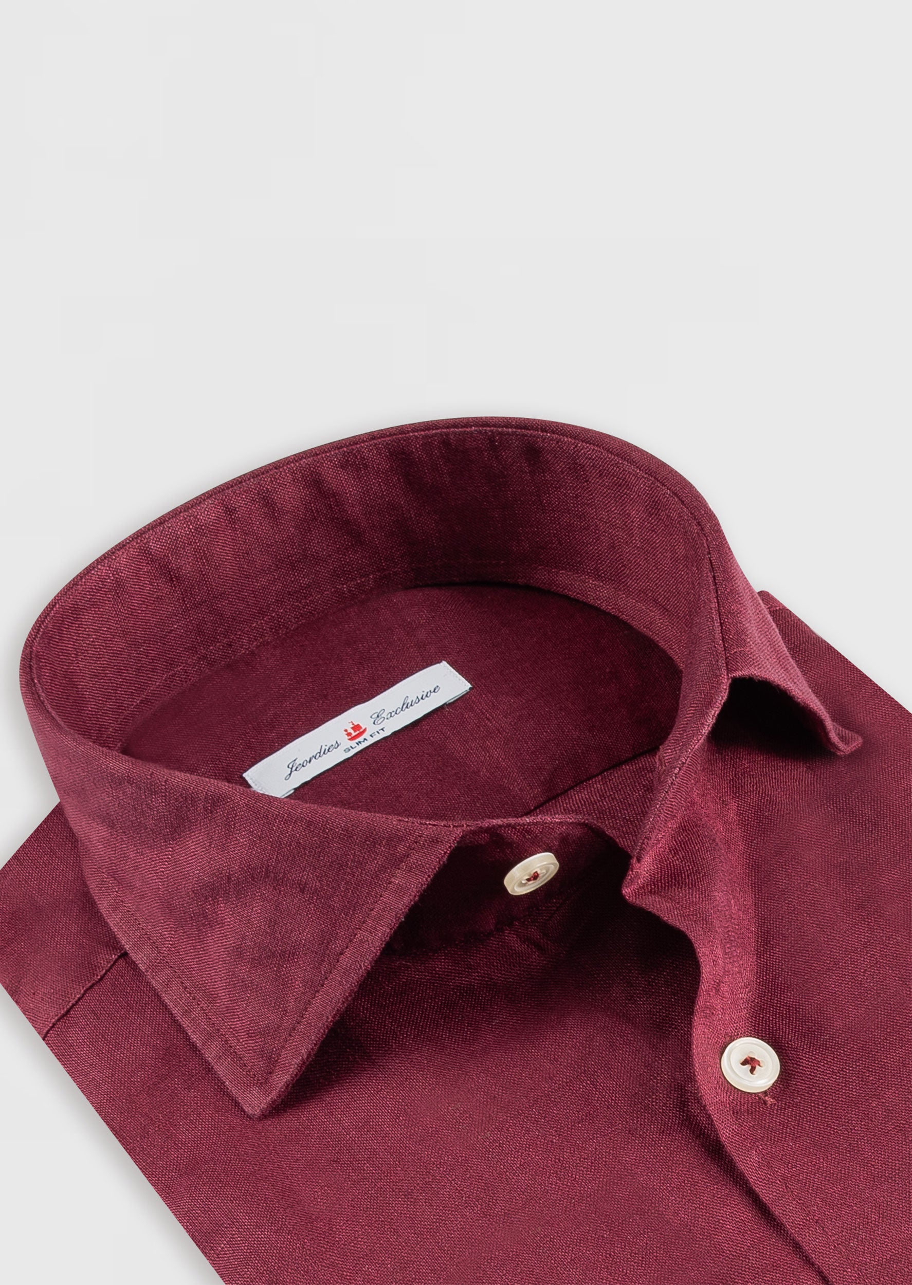 Burgundy Long Sleeve Shirt