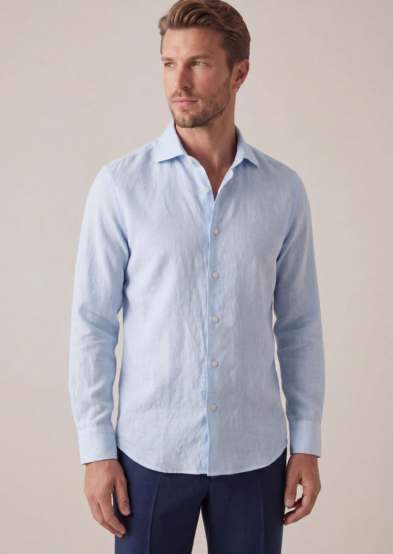 Blue Long Sleeve Shirt