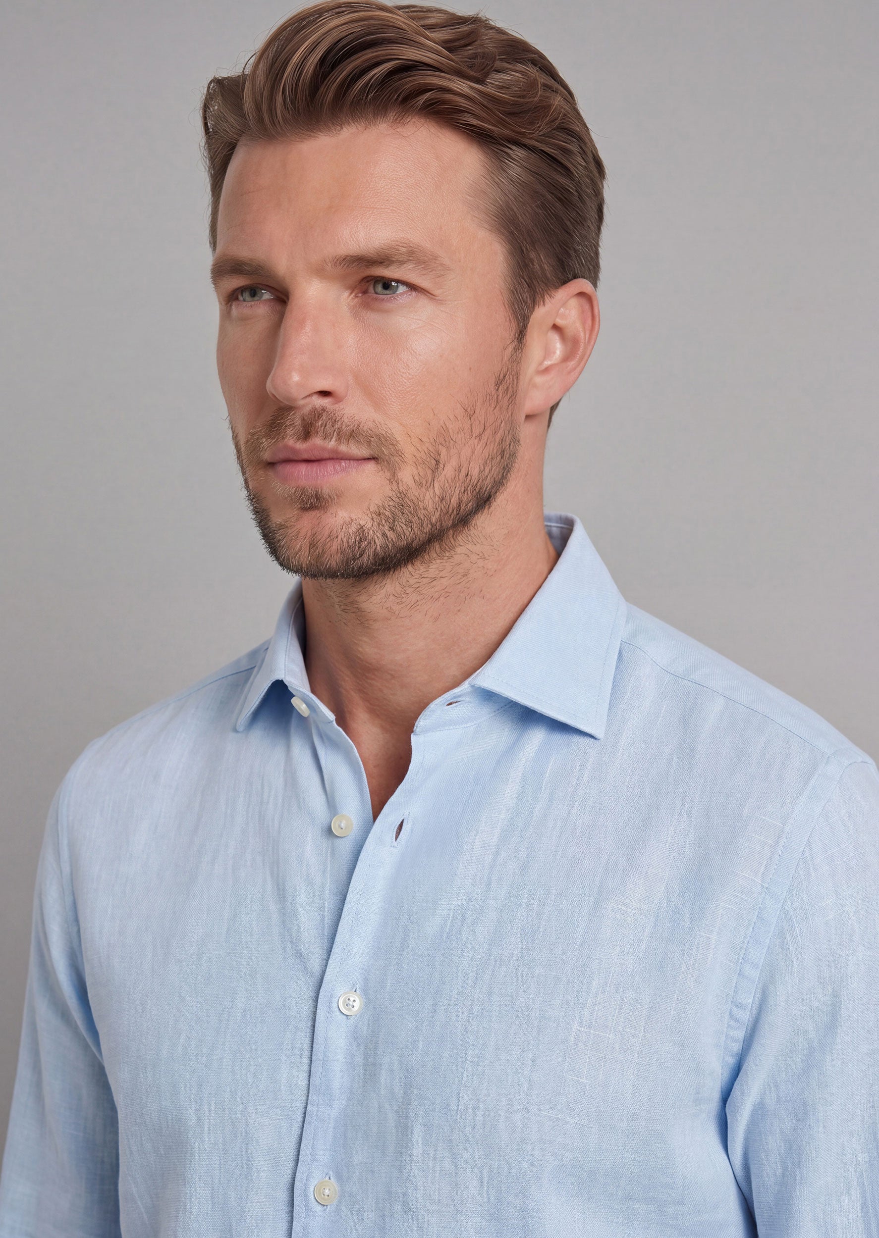 Blue Long Sleeve Shirt