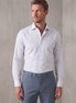 White - Blue Long Sleeve Shirt