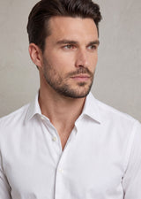 Cream Plain Shirt