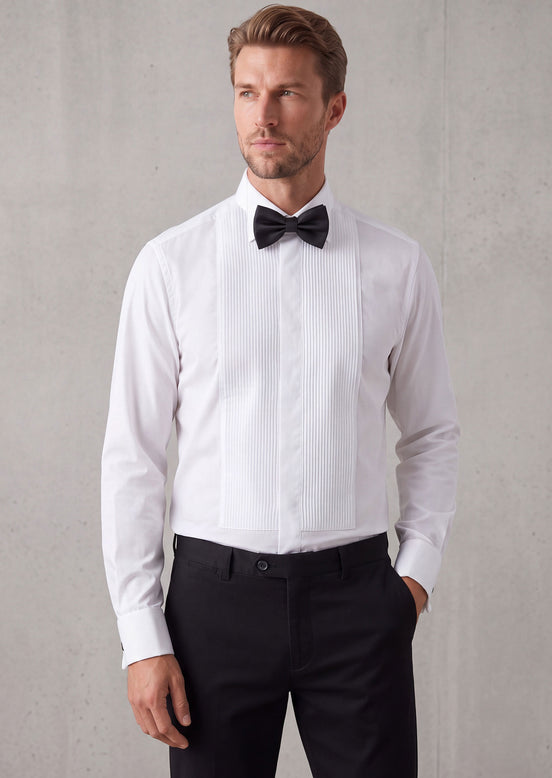 White Wing Collar Shirt