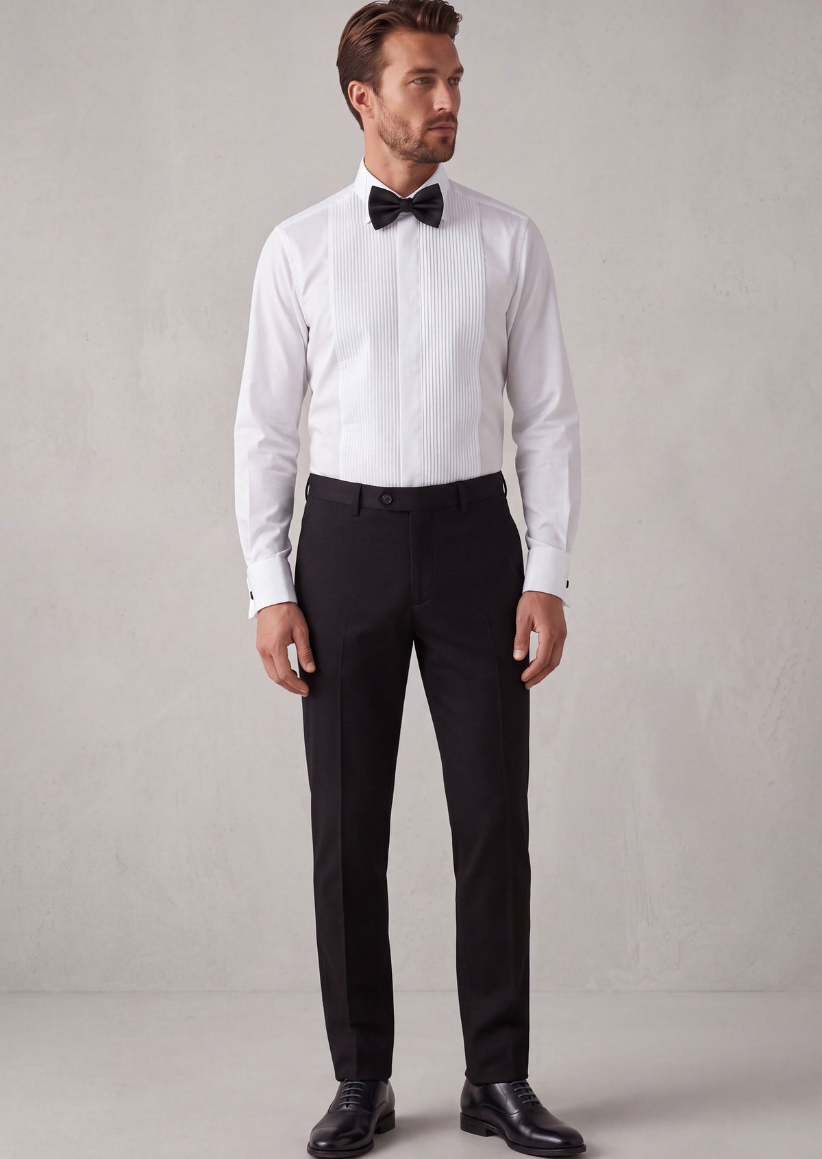 White Wing Collar Shirt
