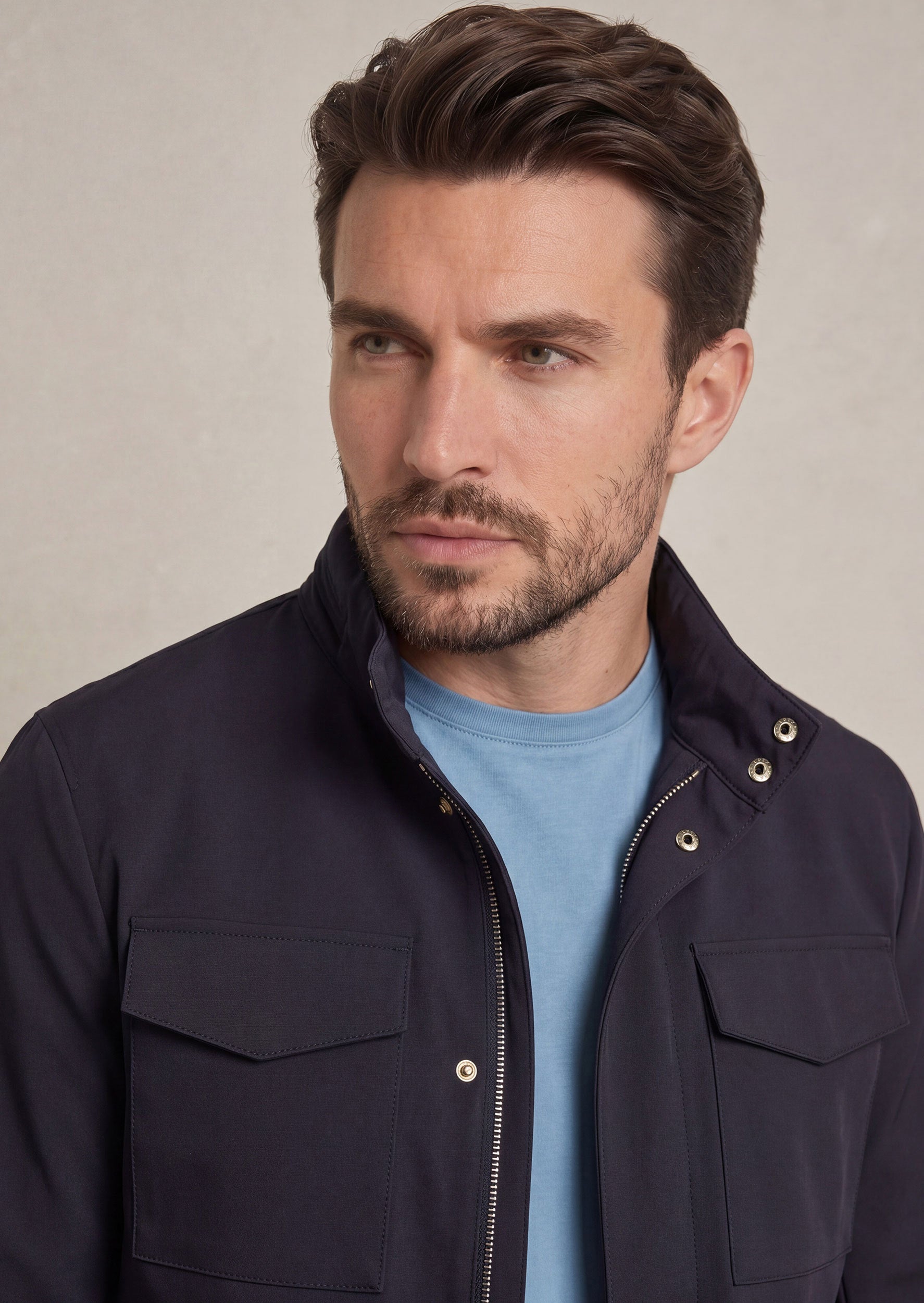 Navy Light Jacket