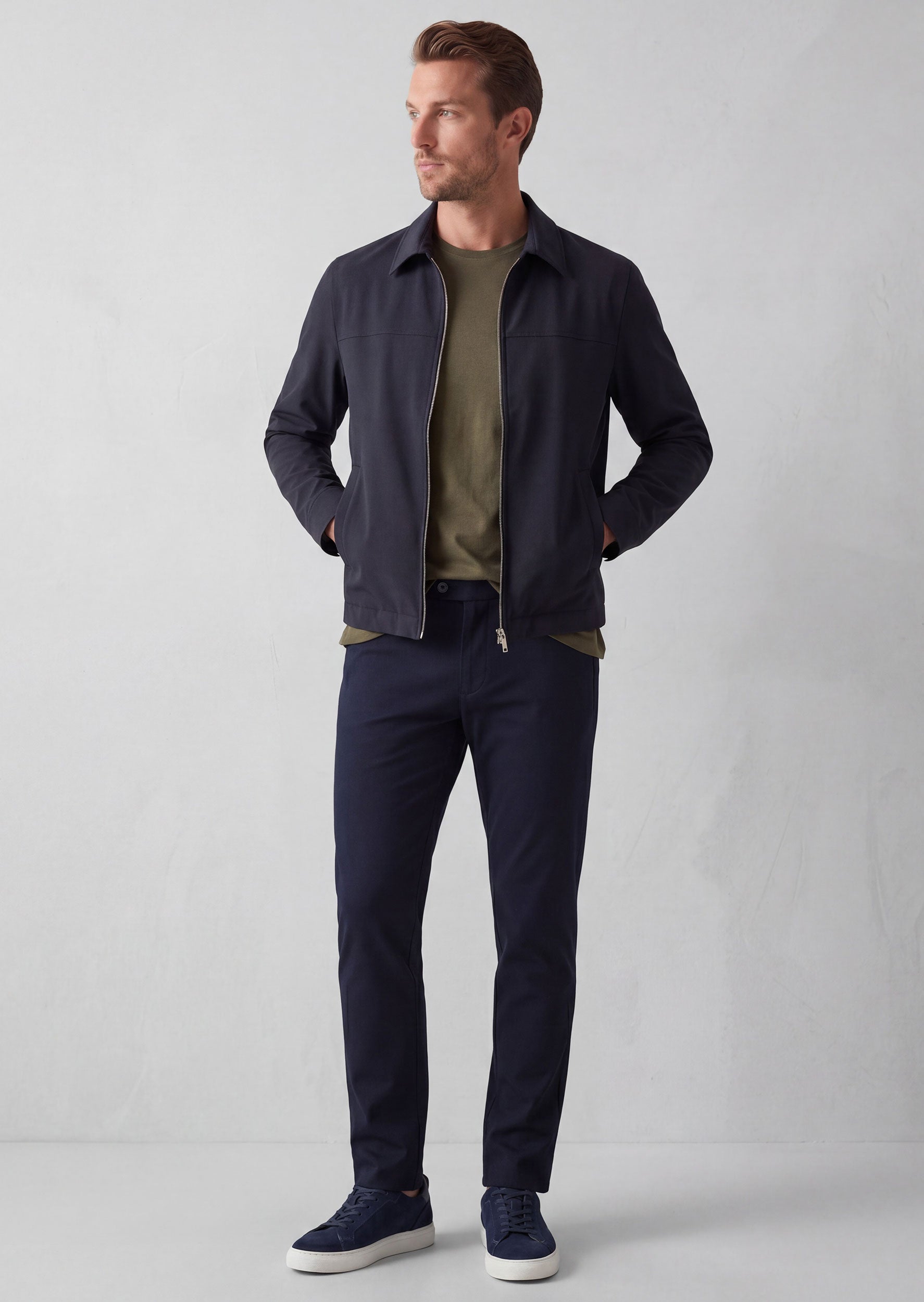 Navy Light Jacket