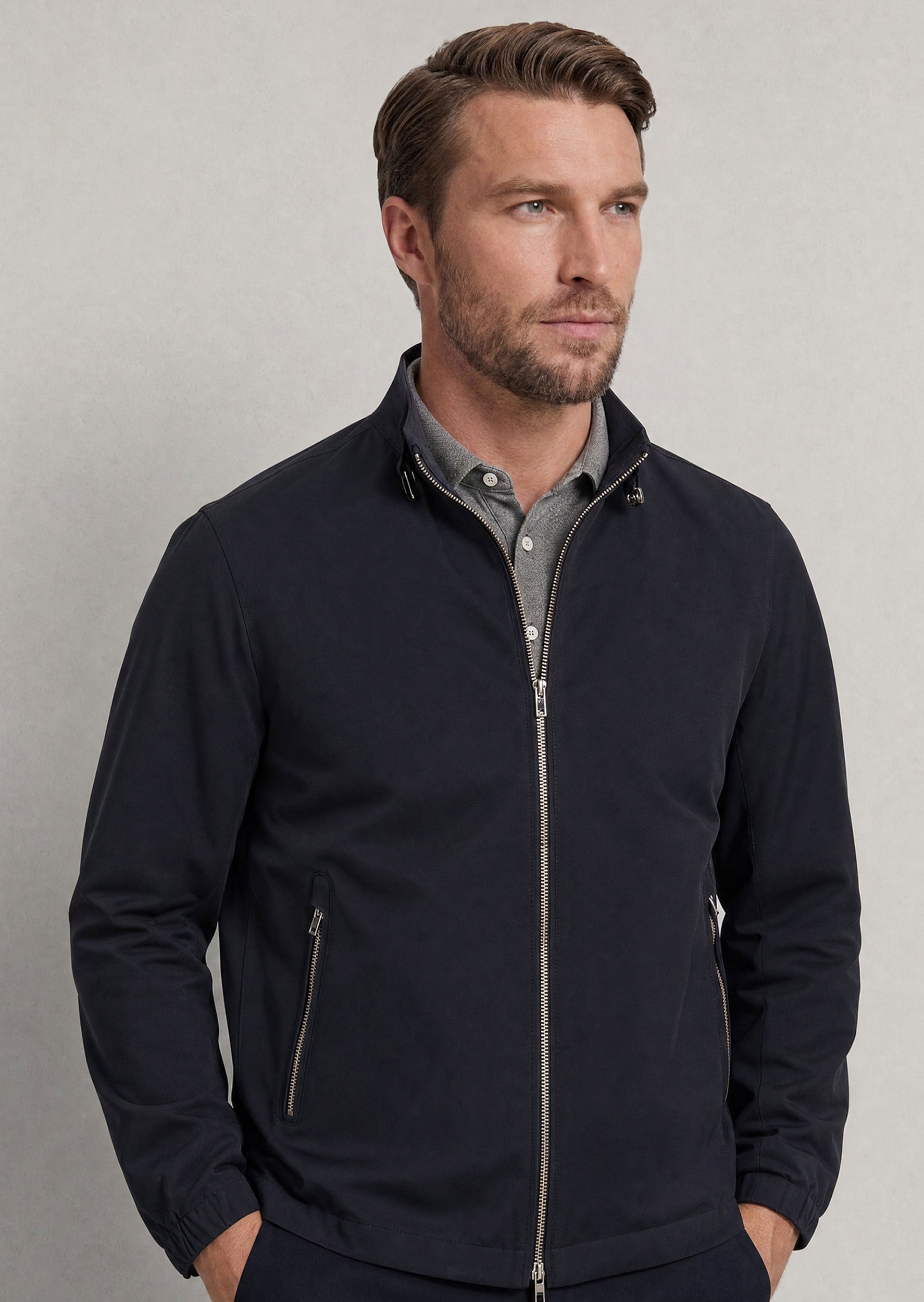 Navy Light Jacket