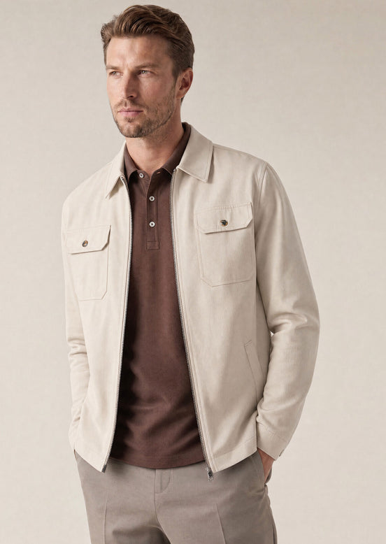 Beige Light Jacket