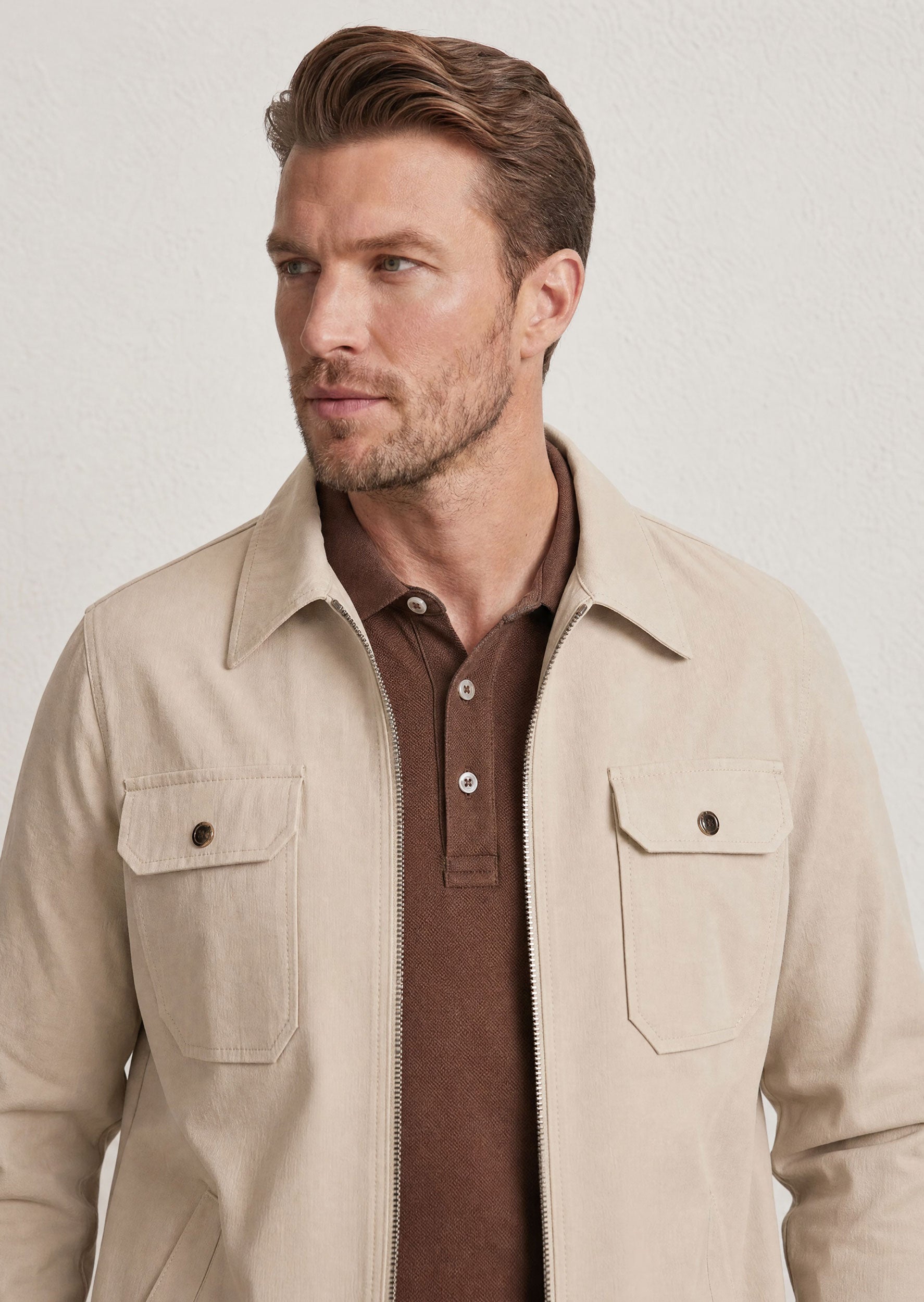 Beige Light Jacket
