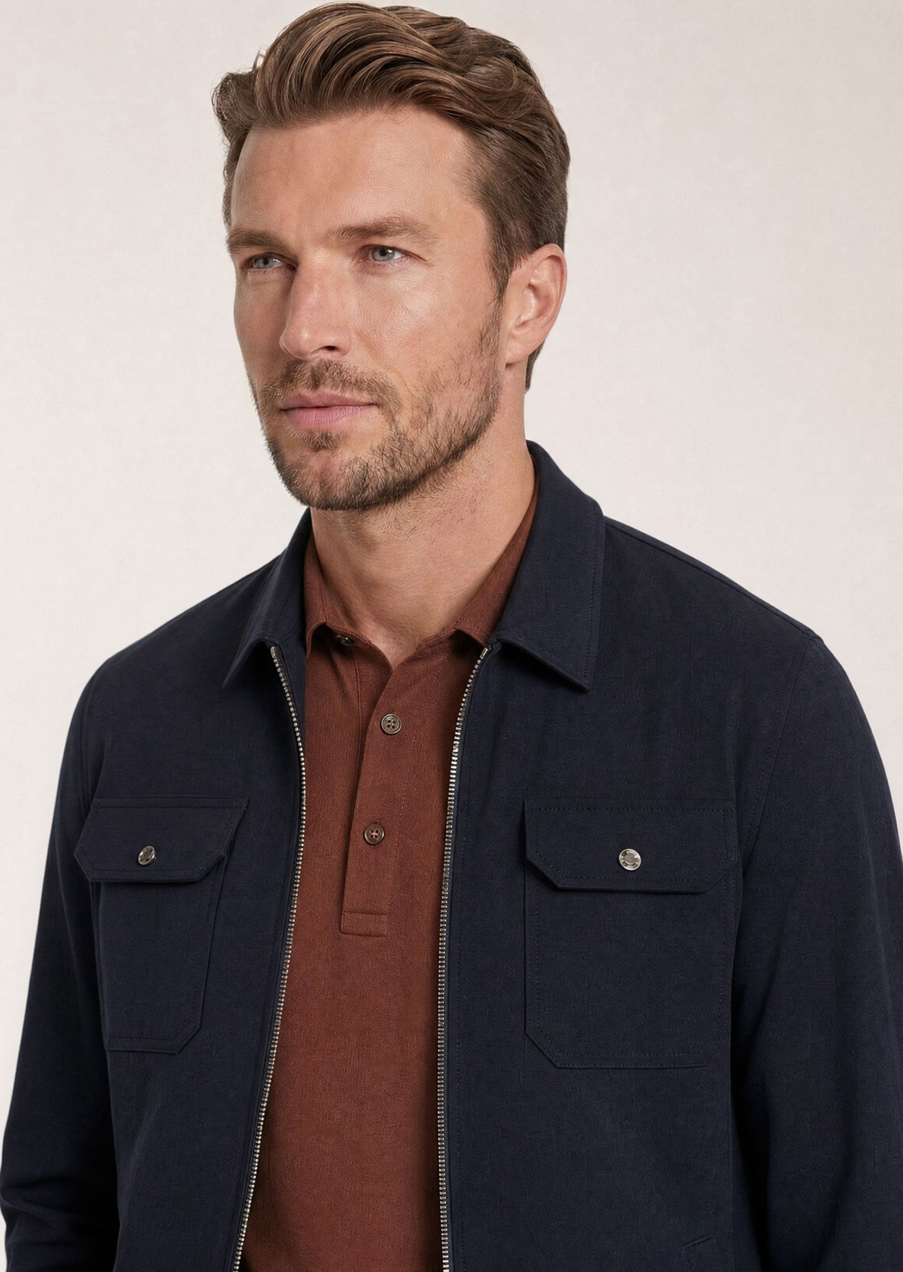 Navy Light Jacket