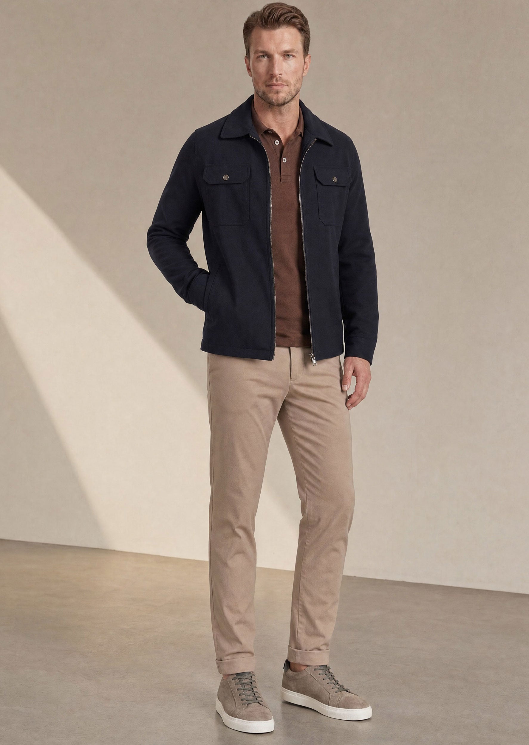 Navy Light Jacket