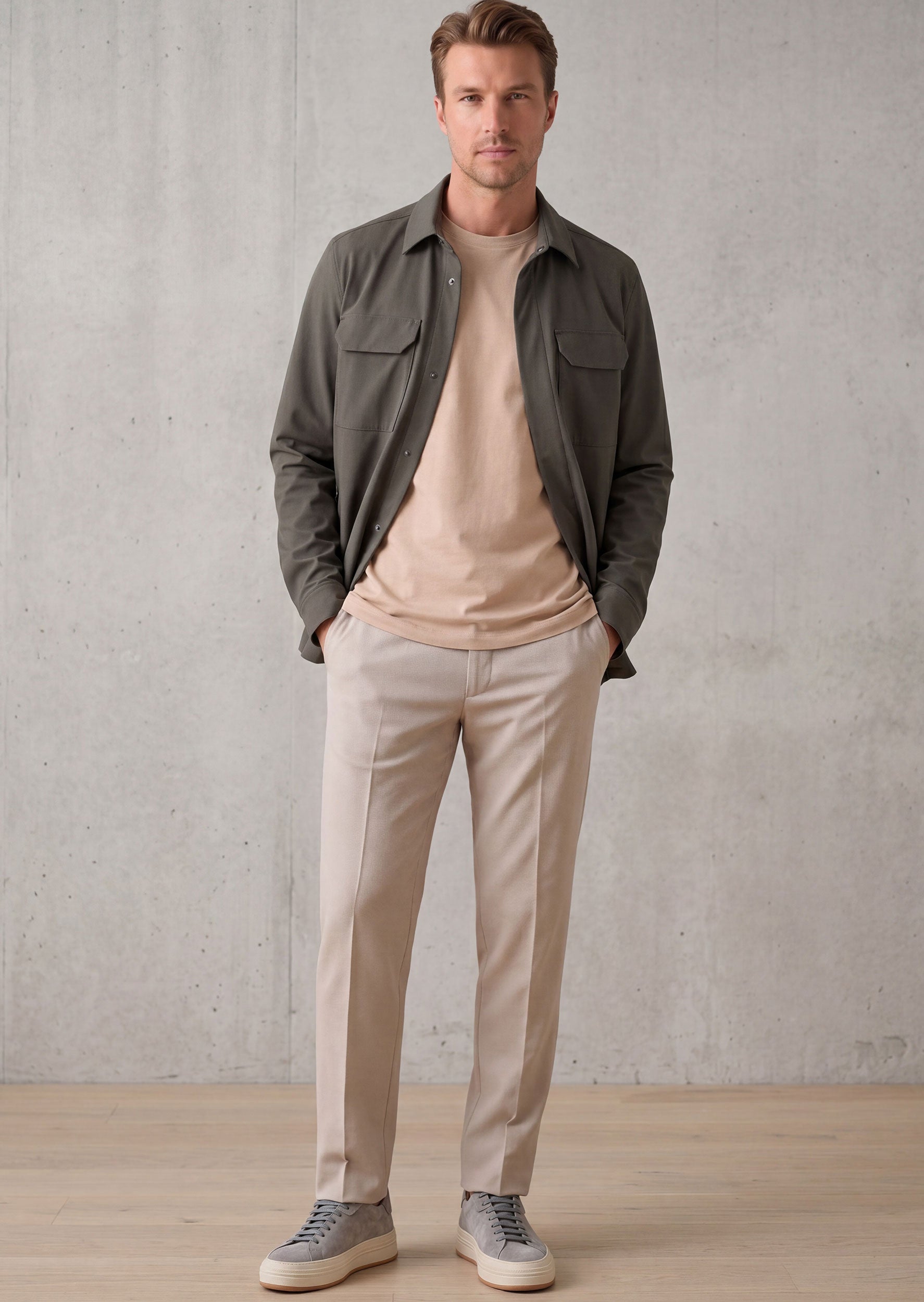 Khaki Light Jacket