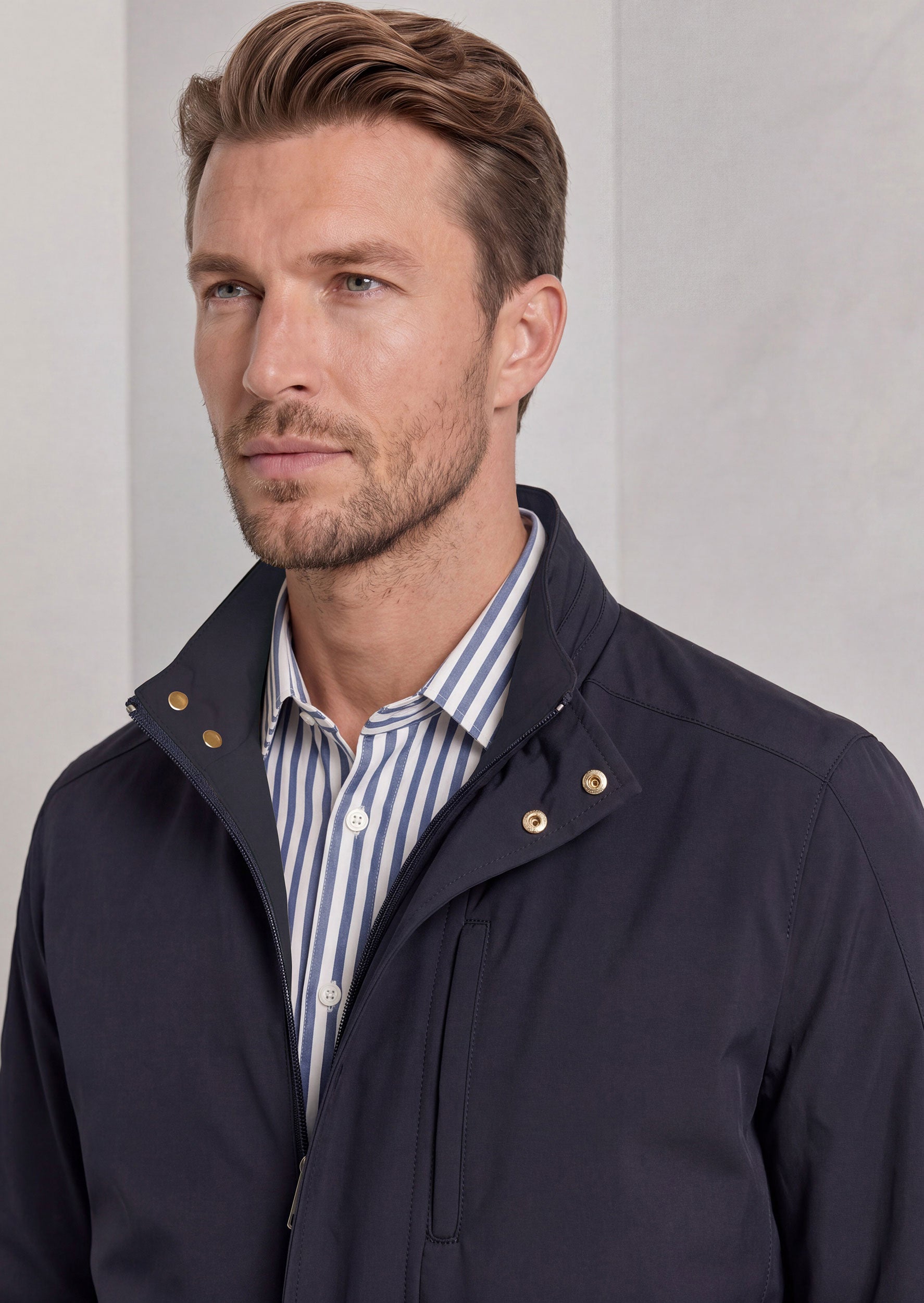 Navy Light Jacket