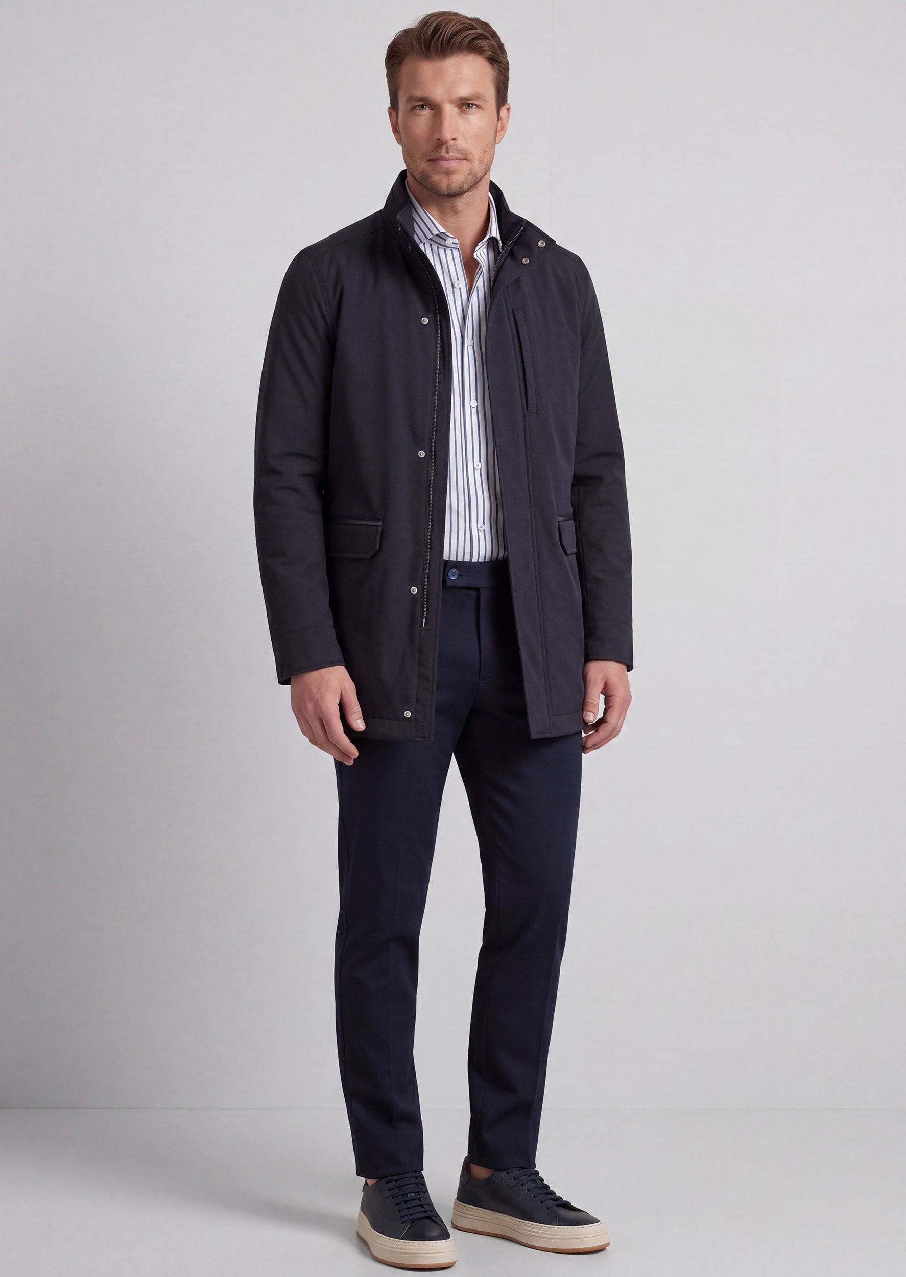 Navy Light Jacket