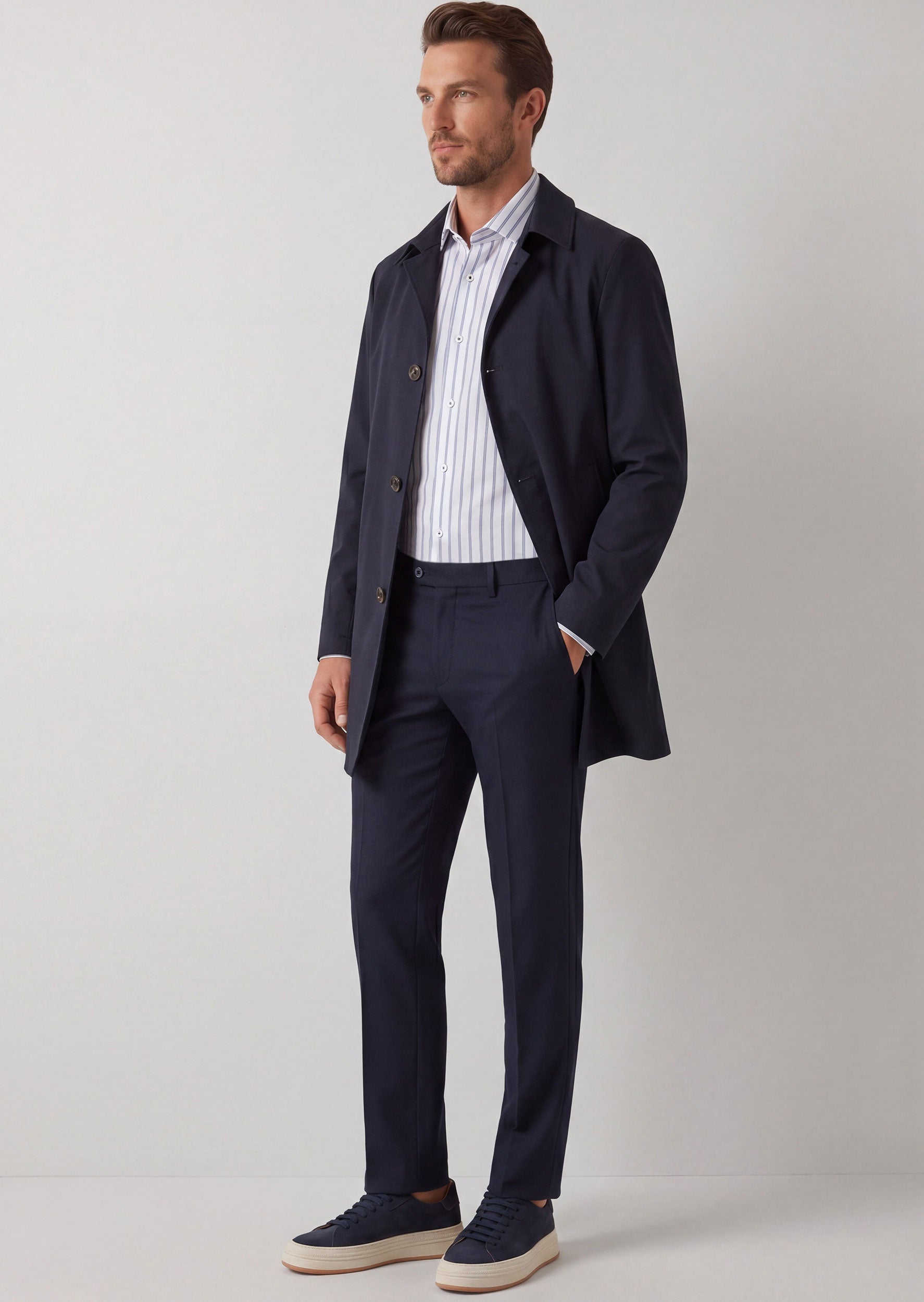 Navy Light Jacket