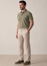 Khaki Polo T-Shirt