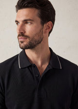Black Polo T-Shirt