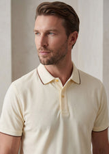 Cream Polo T-Shirt
