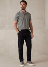 Anthracite Melange Polo T-Shirt