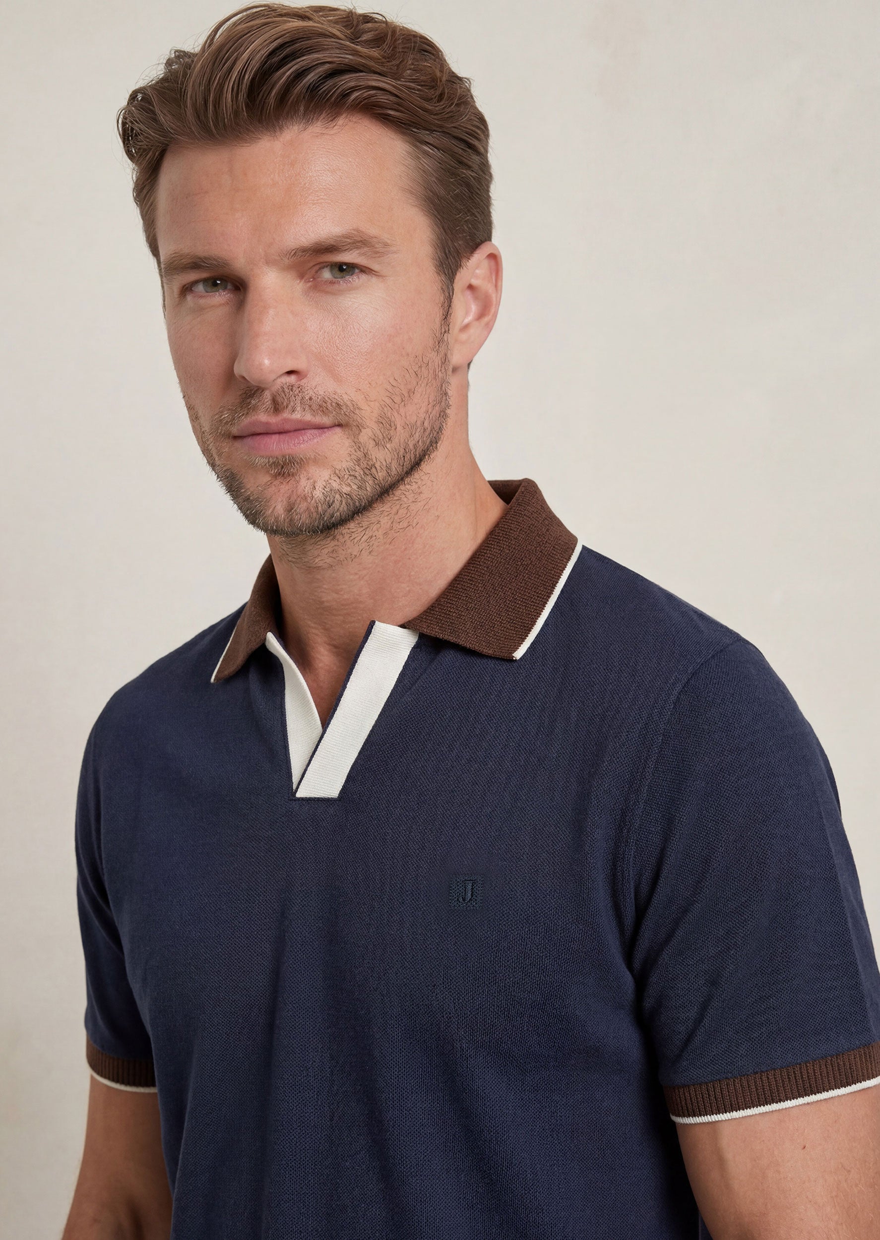 Navy Polo T-Shirt