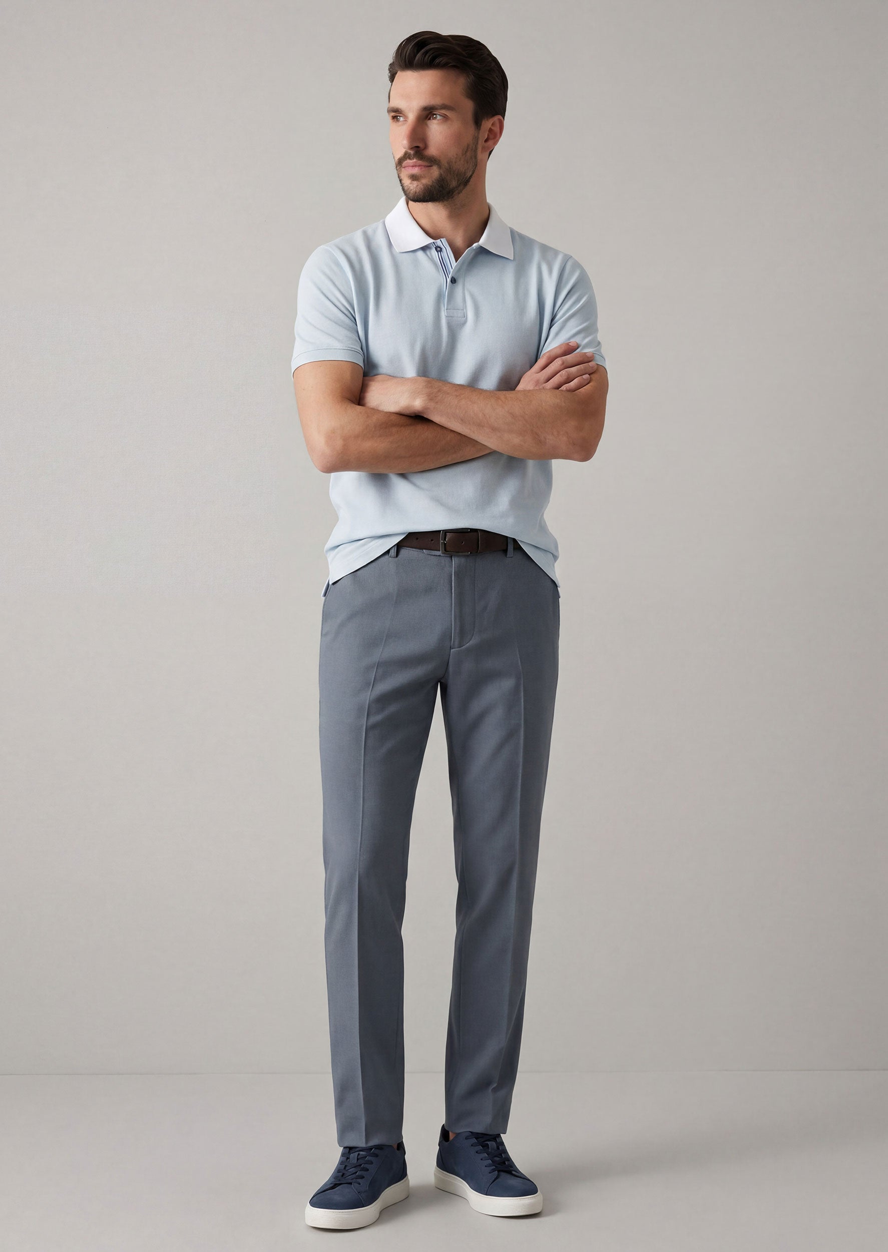 Light Blue Polo T-Shirt
