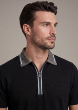 Black Polo T-Shirt