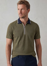 Khaki Polo T-Shirt