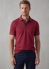 Burgundy Polo T-Shirt