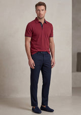Burgundy Polo T-Shirt