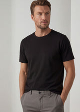 Black Crew Neck T-shirt