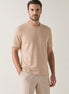 Beige Crew Neck T-shirt