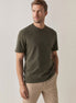Khaki Crew Neck T-shirt