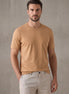 Camel Crew Neck T-shirt