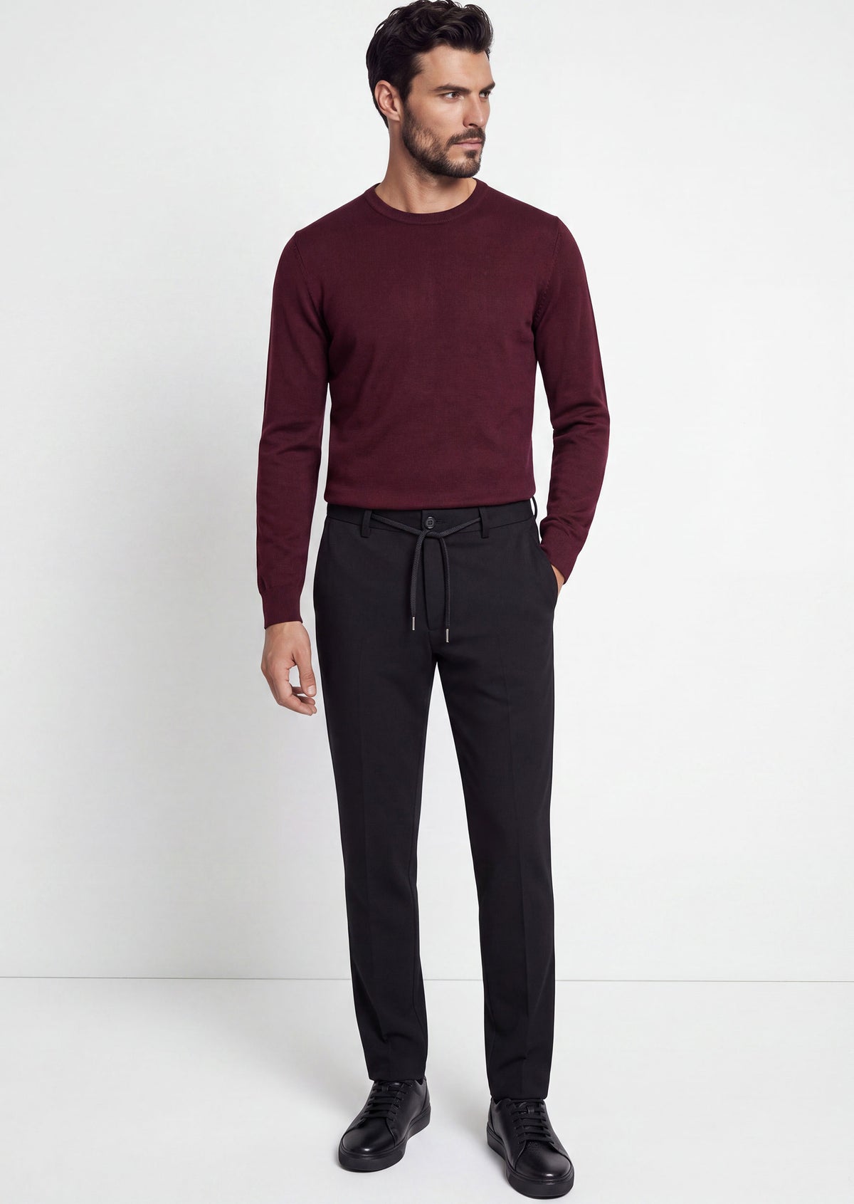 Black Chino & Casual Pant