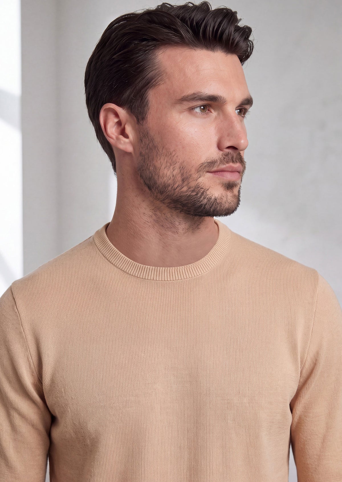 Beige Sweatshirt