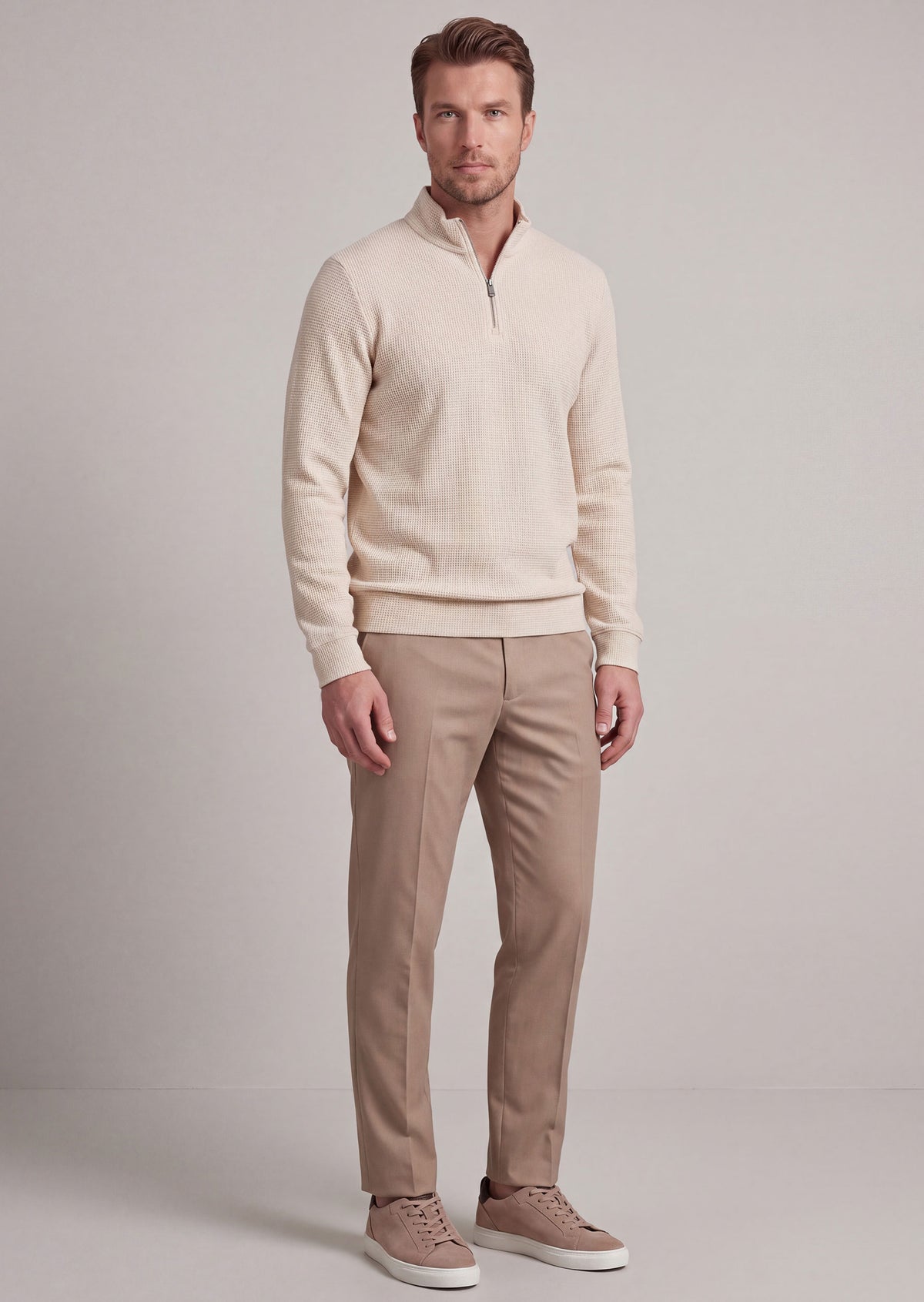 Beige Sweatshirt