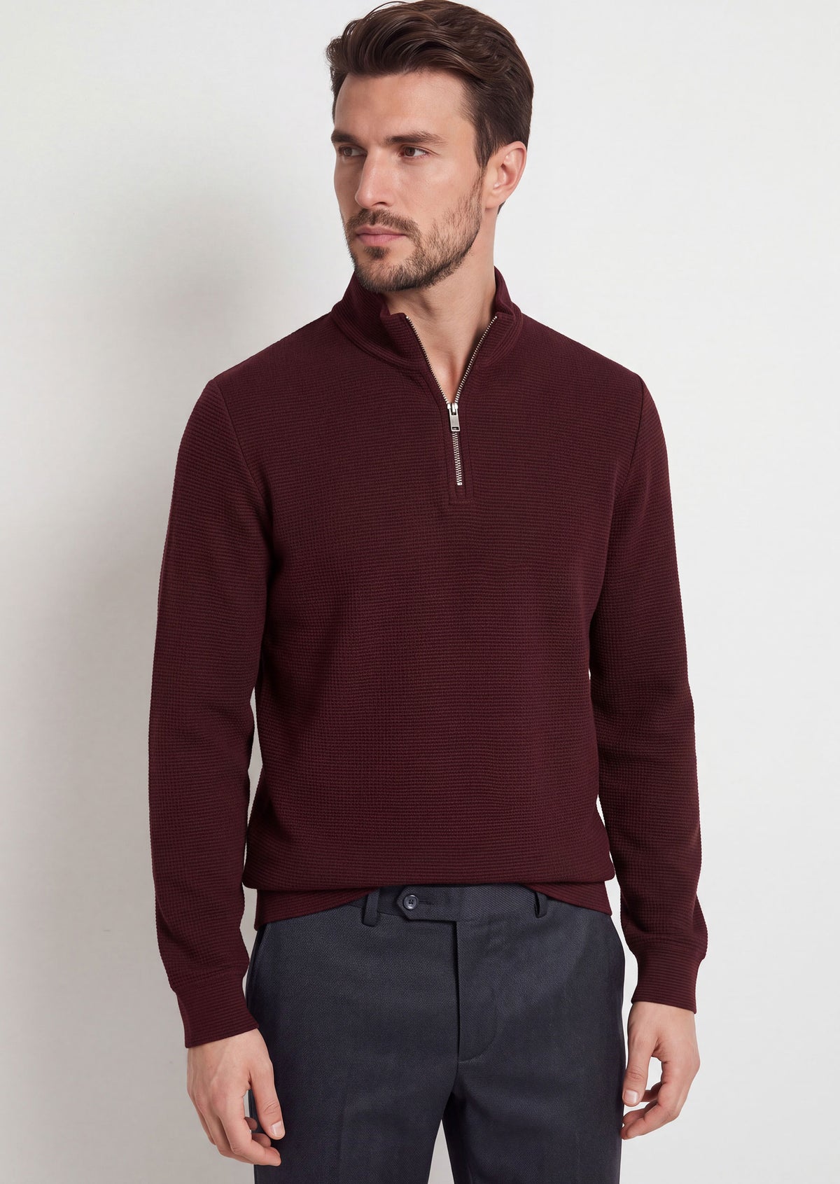 Burgundy Sweatshirt