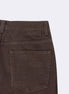 Brown 5-Pocket Trouser
