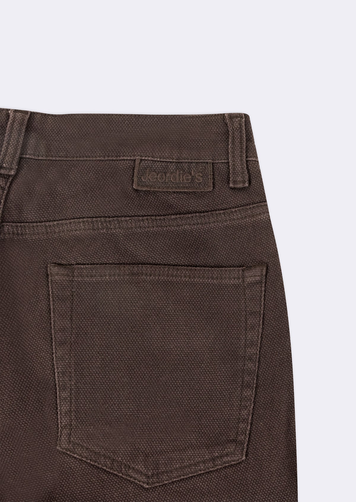 Brown 5-Pocket Trouser